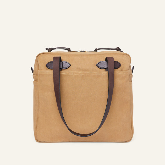 RUGGED TWILL TOTE BAG WITH ZIPPER / ラギッドツィル トートバッグ ウィズ ジッパー – FILSON JAPAN
