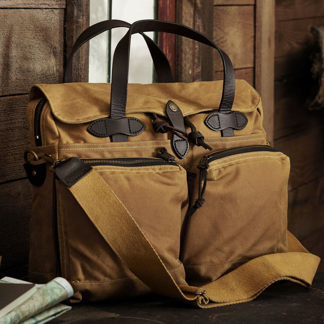 FILSON 24 HOUR TIN CLOTH BRIEFCASE