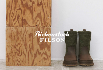 BIRKENSTOCK x FILSONのコラボレーションを発表。 <br> クラフト、機能性、そして自然の偉大な力を称えて。