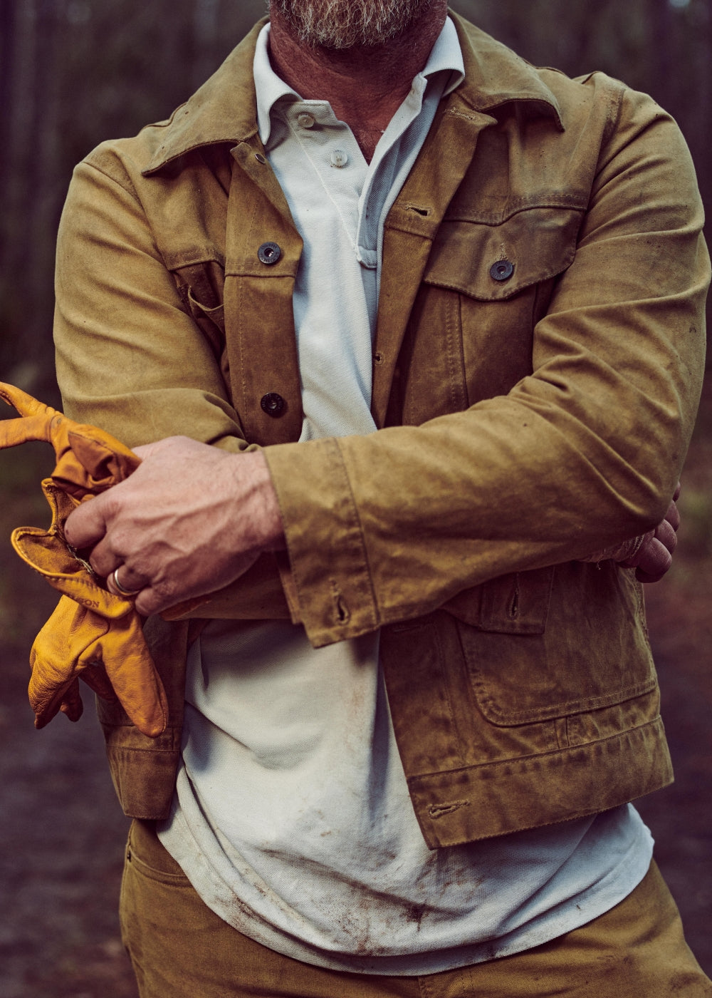 TIN CLOTH SHORT LINED CRUISER / ティンクロス ショート