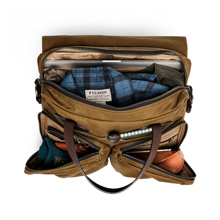 【4月中旬ごろ再入荷予定】24-HOUR TIN CLOTH BRIEFCASE / 24アワー ティンクロス ブリーフケース