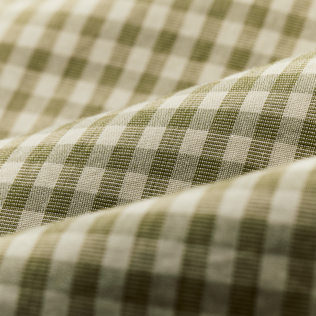 WASHED SHORT SLEEVE FEATHER CLOTH SHIRT / ウォッシュド ショートスリーブ フェザークロスシャツ