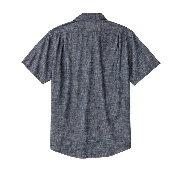 【New in Stock!!】 SHORT SLEEVE CHAMBRAY SHIRT / ショートスリーブ シャンブレイ シャツ