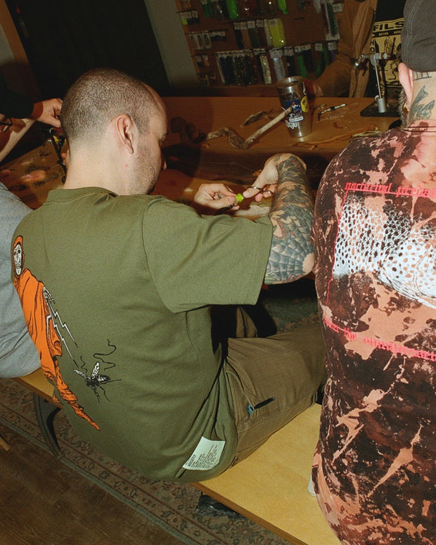 FILSON × HOUSEFLY FRONTIER GRAPHIC T-SHIRT / フィルソン × ハウスフライ フロンティア グラフィック ティーシャツ