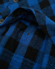 【10月4日(土)12時00分〜発売開始】JUNYA WATANABE MAN × FILSON - WP J010 051 - BLUE/BLACK / ダブル マッキノー クルーザー