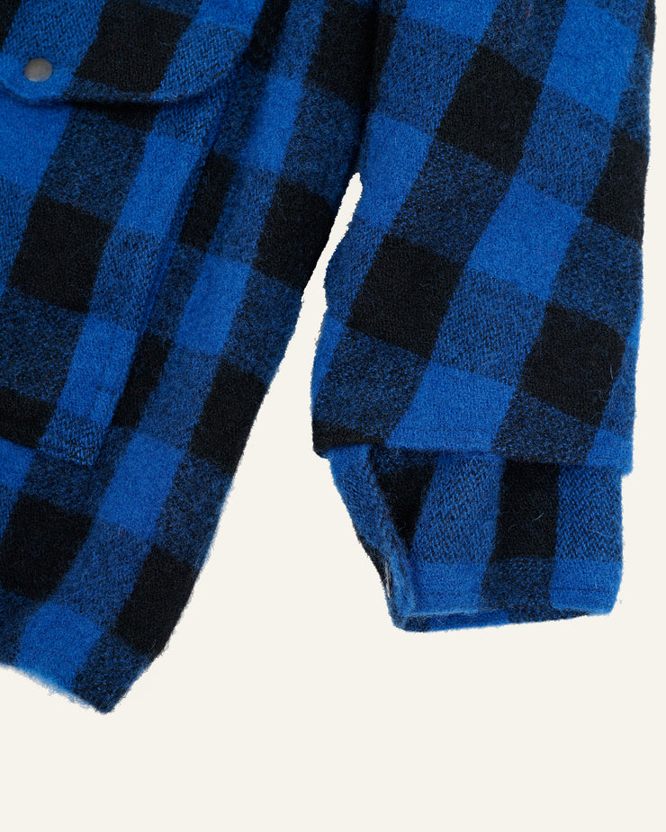 【10月4日(土)12時00分〜発売開始】JUNYA WATANABE MAN × FILSON - WP J010 051 - BLUE/BLACK / ダブル マッキノー クルーザー