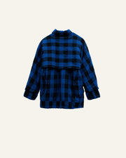 【10月4日(土)12時00分〜発売開始】JUNYA WATANABE MAN × FILSON - WP J010 051 - BLUE/BLACK / ダブル マッキノー クルーザー