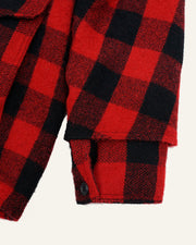 【10月4日(土)12時00分〜発売開始】JUNYA WATANABE MAN × FILSON - WP J010 051 - RED/BLACK / ダブル マッキノー クルーザー