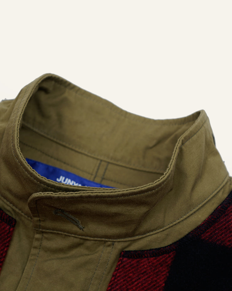 【10月4日(土)12時00分〜発売開始】JUNYA WATANABE MAN × FILSON - WP CO016 051 - KHAKI/RED BLACK