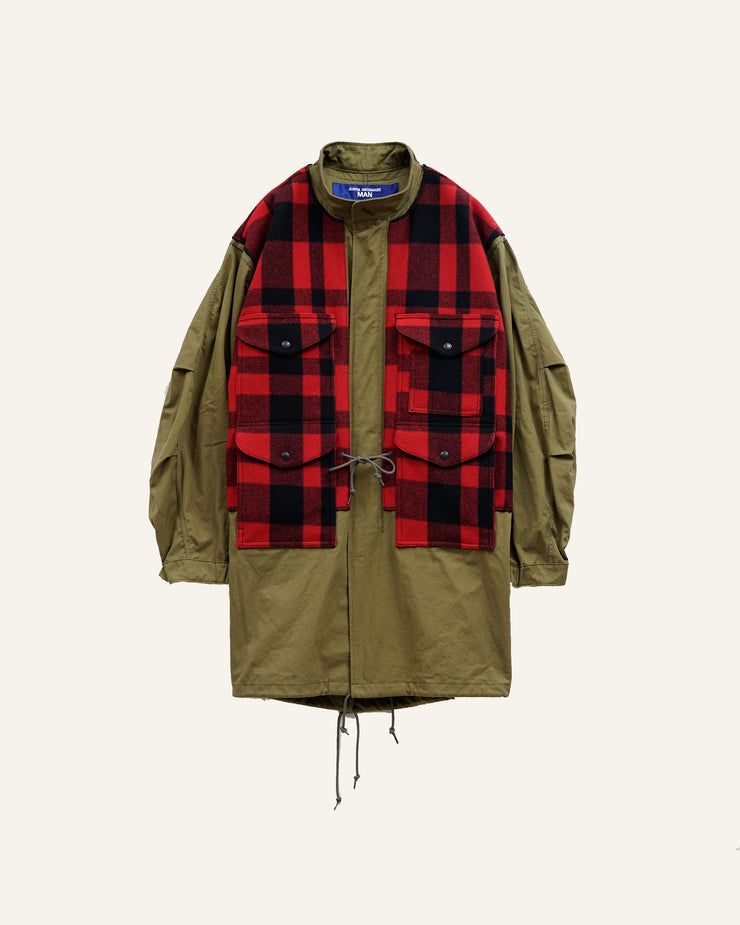 【10月4日(土)12時00分〜発売開始】JUNYA WATANABE MAN × FILSON - WP CO016 051 - KHAKI/RED BLACK