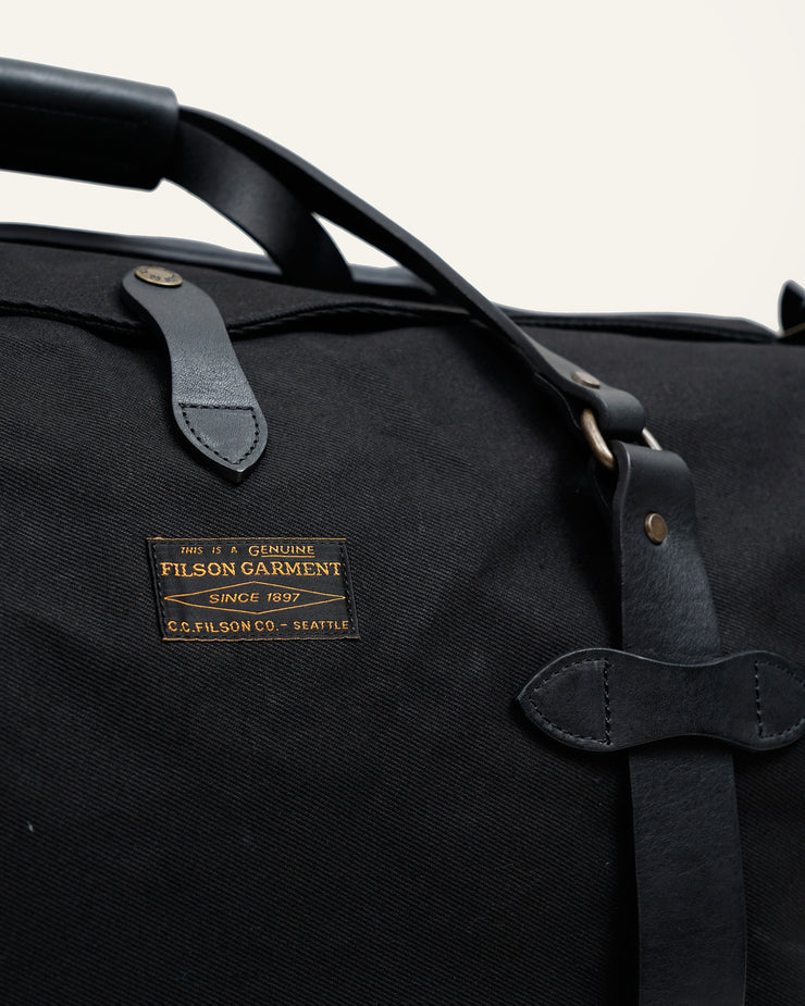 【10月4日(土)12時00分〜発売開始】JUNYA WATANABE MAN × FILSON - WP K203 051 - BLACK　ミディアムダッフルバッグ
