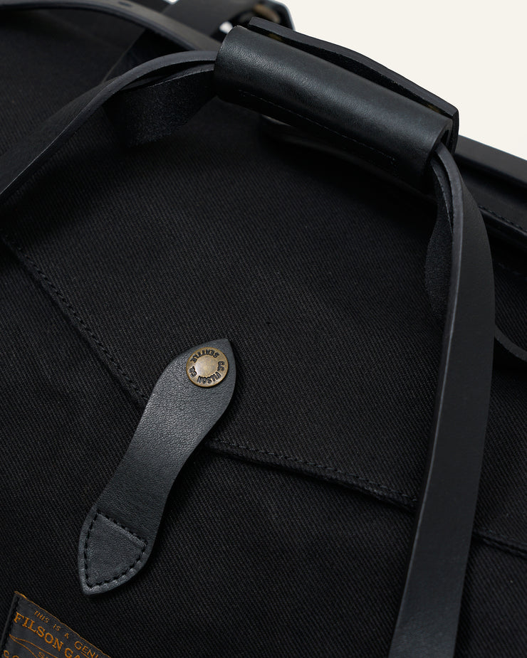 【10月4日(土)12時00分〜発売開始】JUNYA WATANABE MAN × FILSON - WP K203 051 - BLACK　ミディアムダッフルバッグ