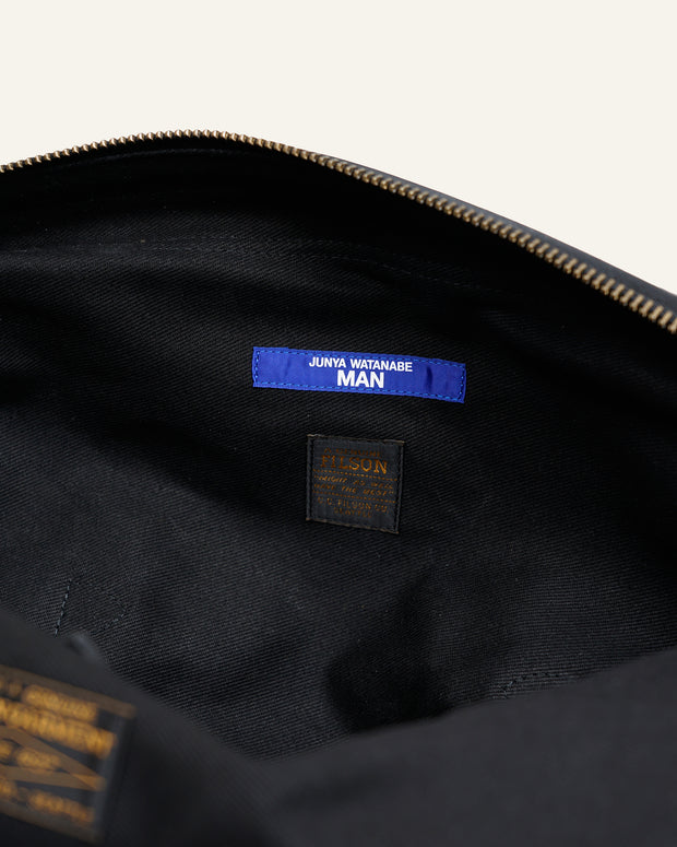 【10月4日(土)12時00分〜発売開始】JUNYA WATANABE MAN × FILSON - WP K203 051 - BLACK　ミディアムダッフルバッグ