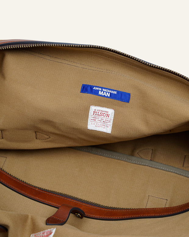 【10月4日(土)12時00分〜発売開始】JUNYA WATANABE MAN × FILSON - WP K204 051 - TAN/BROWN ラージダッフルバッグ