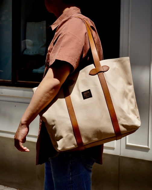 RUGGED TWILL LARGE OPEN TOTE BAG / ラギッドツイル ラージ