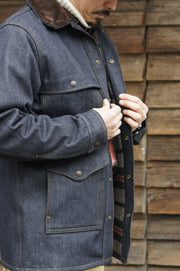 LINED DENIM CRUISER JACKET / ラインド デニム クルーザージャケット