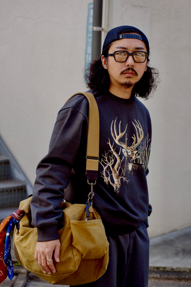 PROSPECTOR GRAPHIC CREWNECK SWEATSHIRT / プロスペクター グラフィック クルーネック スウェットシャツ