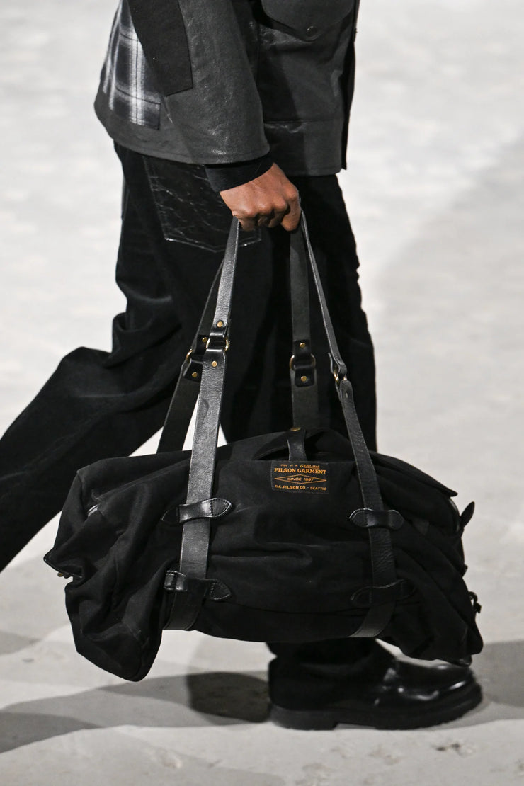 【10月4日(土)12時00分〜発売開始】JUNYA WATANABE MAN × FILSON - WP K203 051 - BLACK　ミディアムダッフルバッグ