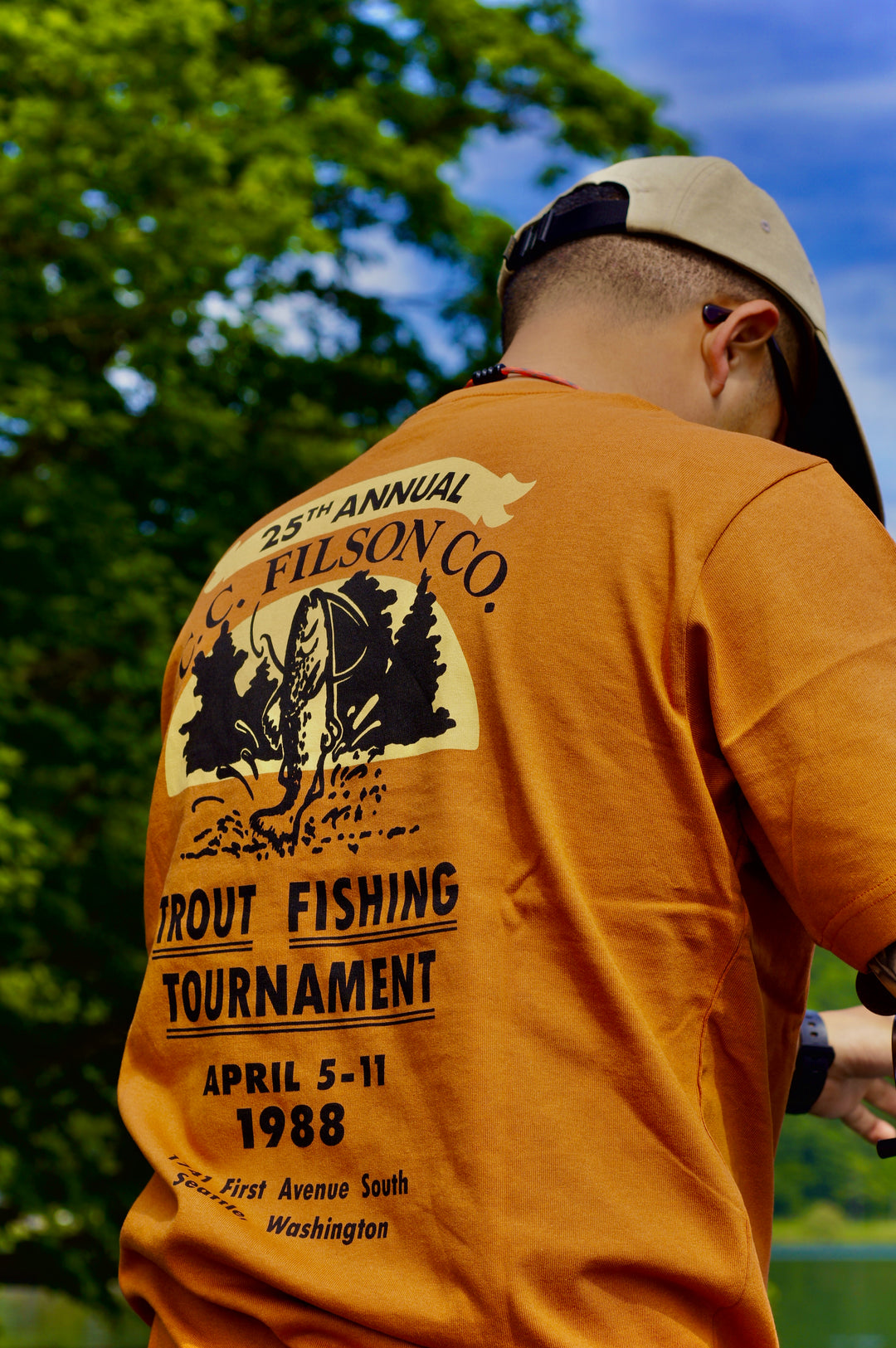 FRONTIER GRAPHIC T-SHIRT / フロンティア グラフィック ティー