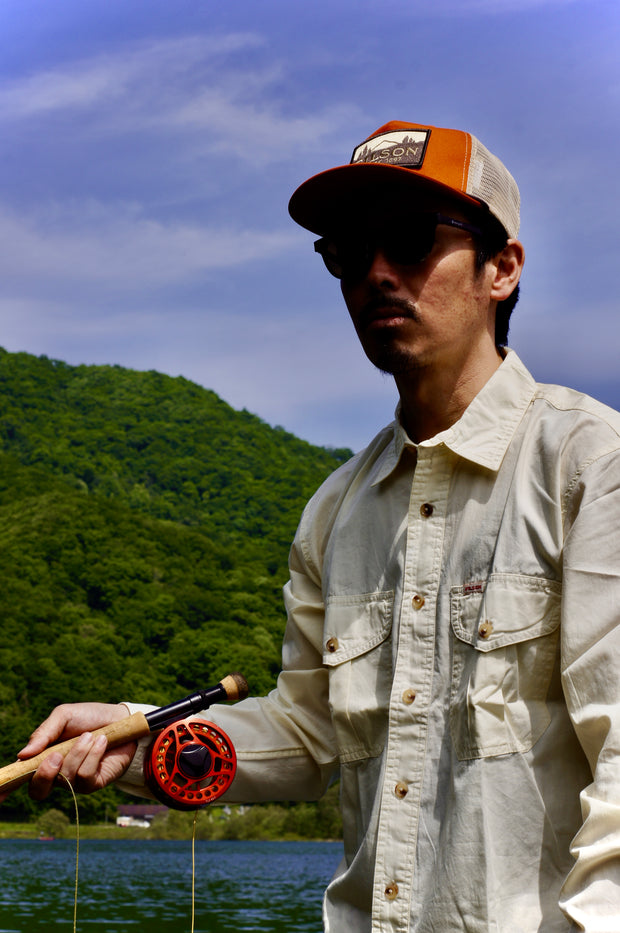 WASHED FEATHER CLOTH SHIRT / ウォッシュド フェザークロス シャツ