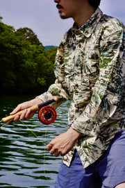 FILSON × HOUSEFLY WASHED FEATHER CLOTH SHIRT / ウォッシュド フェザークロス シャツ
