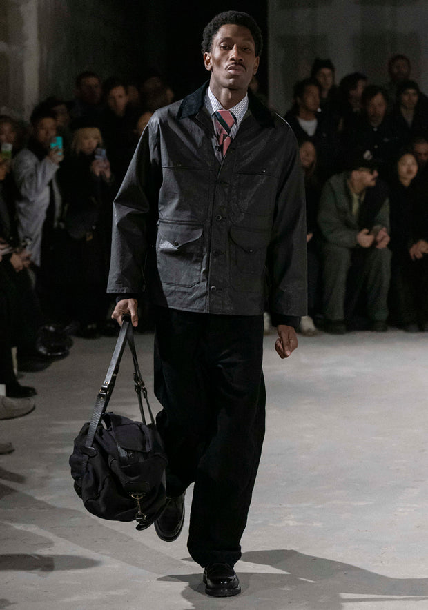 【10月4日(土)12時00分〜発売開始】JUNYA WATANABE MAN × FILSON - WP K203 051 - BLACK　ミディアムダッフルバッグ