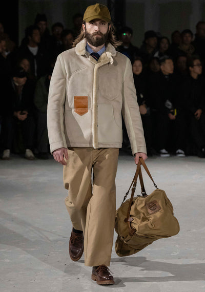 【10月4日(土)12時00分〜発売開始】JUNYA WATANABE MAN × FILSON - WP K204 051 - TAN/BROWN ラージダッフルバッグ