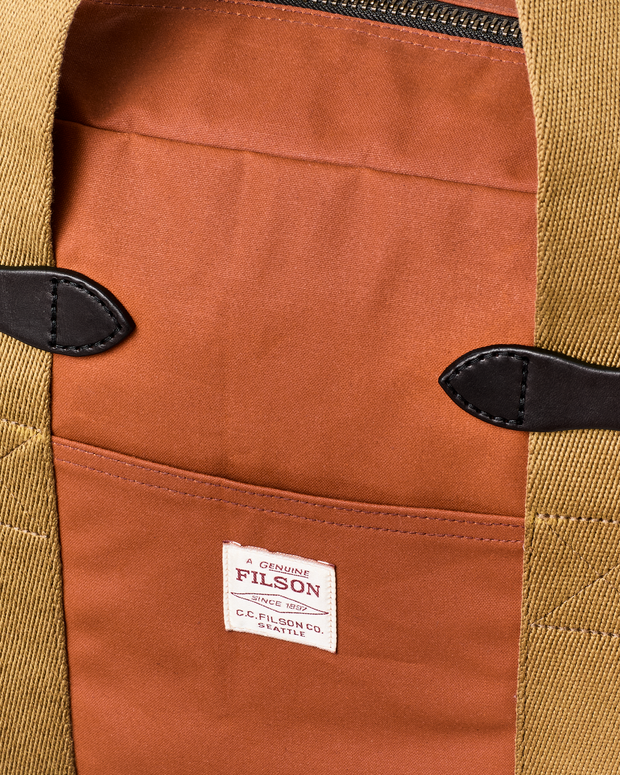 TIN CLOTH ZIPPER TOTE BAG / ティンクロス ジッパー トートバッグ