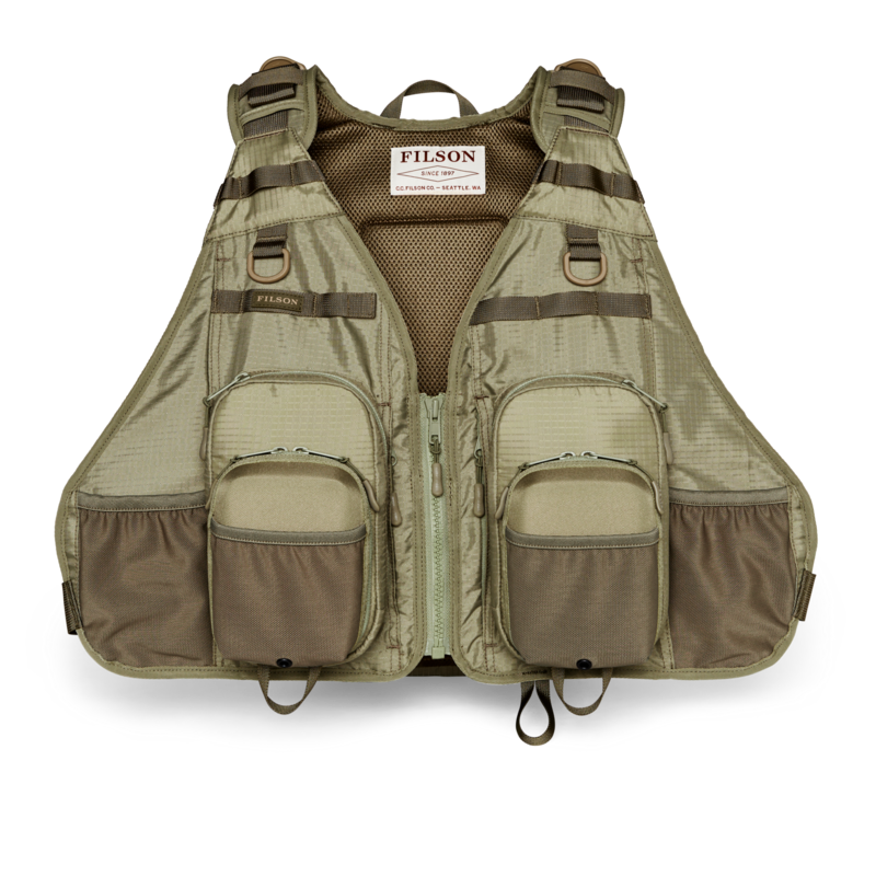FILSON フィッシングベスト ベージュ FISHING GUIDE VEST / フィッシング ガイド ベスト – FILSON JAPAN