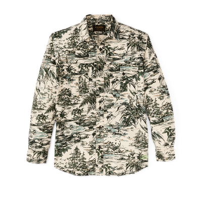 【5月24日(土)12時00分~発売開始】FILSON × HOUSEFLY WASHED FEATHER CLOTH SHIRT / ウォッシュド フェザークロス シャツ