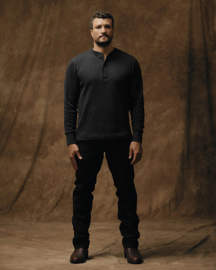 WAFFLE KNIT HENLEY / ワッフル ニット ヘンリー