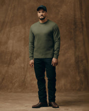 WAFFLE KNIT THERMAL CREW / ワッフルニット サーマル クルー
