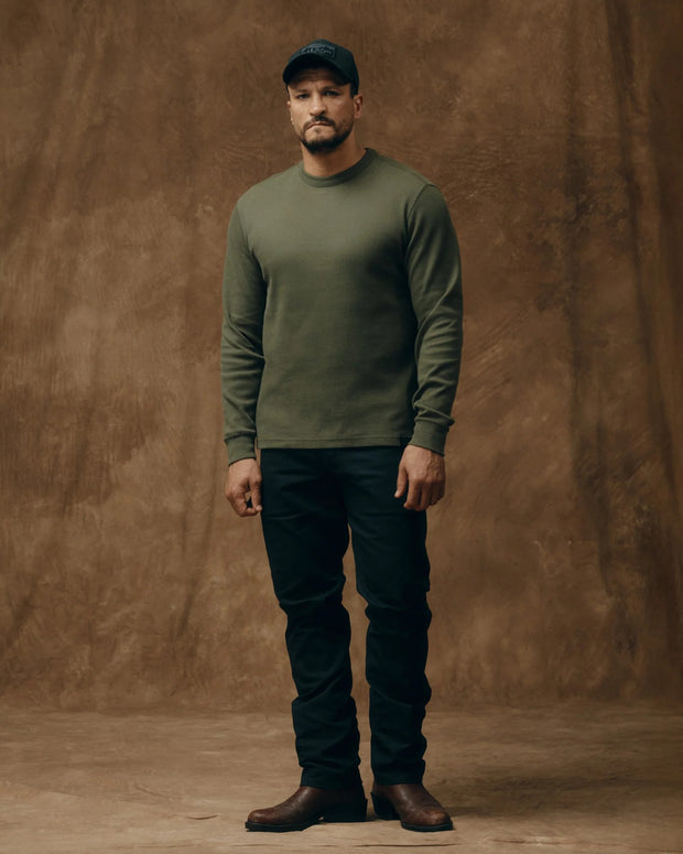 WAFFLE KNIT THERMAL CREW / ワッフルニット サーマル クルー