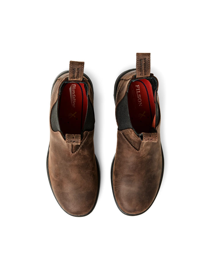 Filson × Blundstone #2536 Terrain Teak / Oiled & waxed nubuck leather