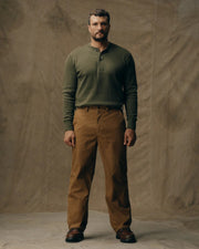 WAFFLE KNIT HENLEY / ワッフル ニット ヘンリー