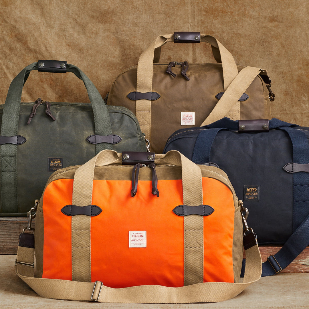 TIN CLOTH MEDIUM DUFFLE BAG / ティンクロス ミディアム ダッフルバッグ – FILSON JAPAN