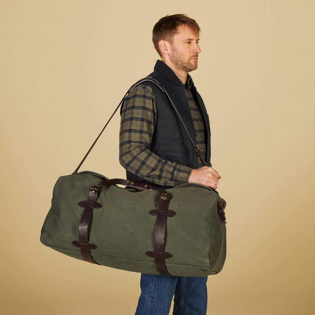 LARGE RUGGED TWILL DUFFLE BAG / ラージ ラギッドツイル ダッフルバッグ