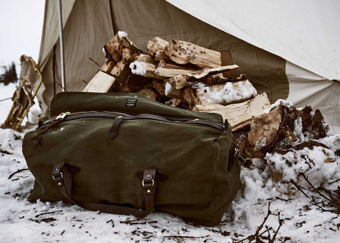 LARGE RUGGED TWILL DUFFLE BAG / ラージ ラギッドツイル ダッフルバッグ – FILSON JAPAN