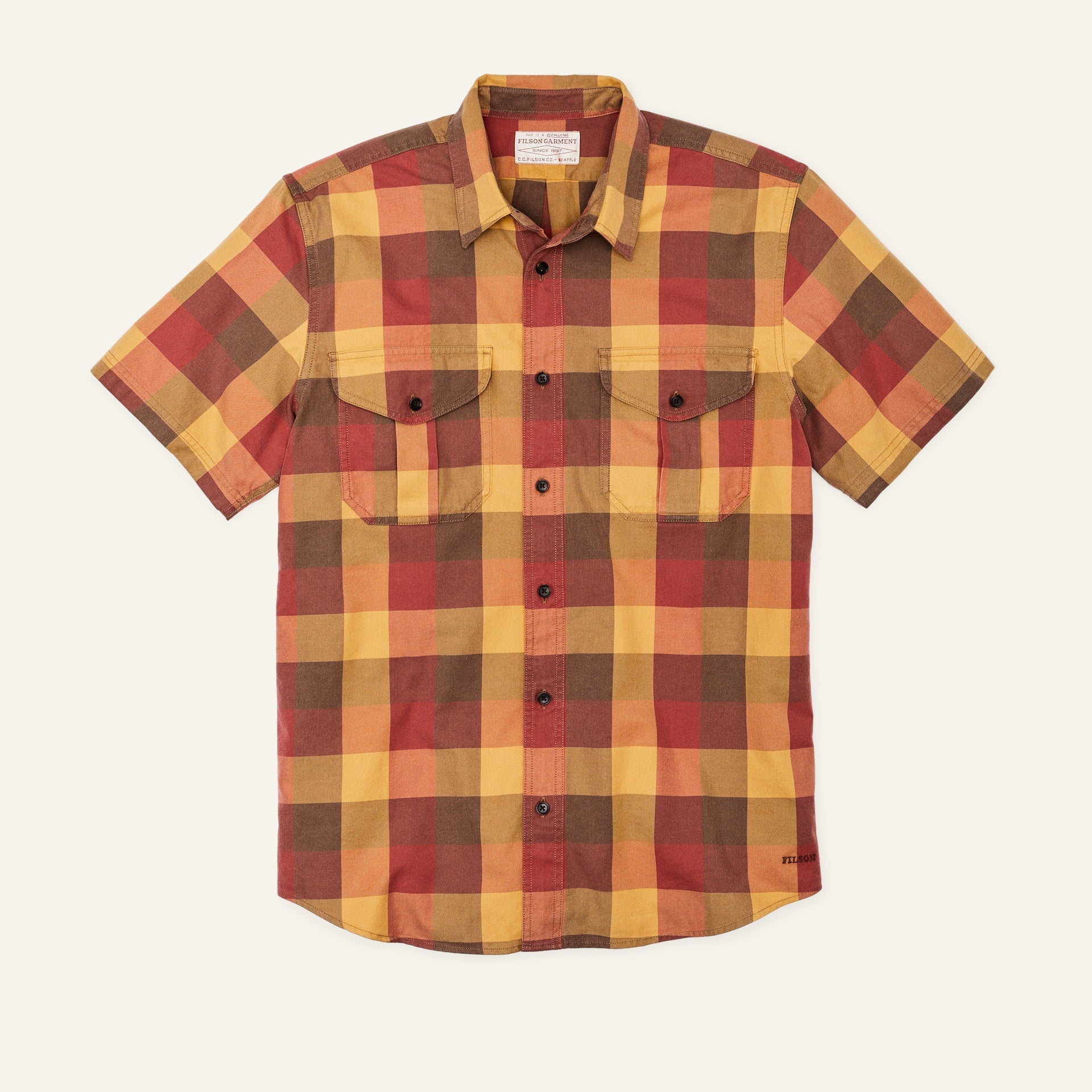 SHORT SLEEVE LIGHTWEIGHT ALASKAN GUIDE SHIRT / ショート