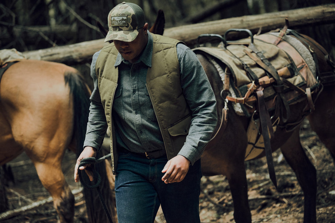 FILSON　フィルソン　バッグランドダウンベスト　S　グリーン original-2024-10-14T162829.