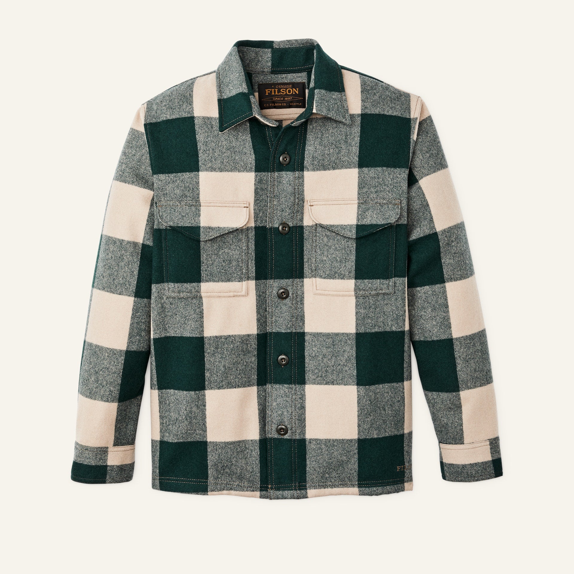 美品　フィルソン ウールCPOシャツ　サイズ44 original_1_ad93e2af-2c3d-4094-