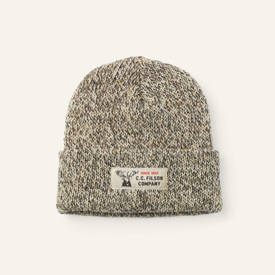 LINED RAGG WOOL BEANIE / ラインド ラグ ウール ビーニー