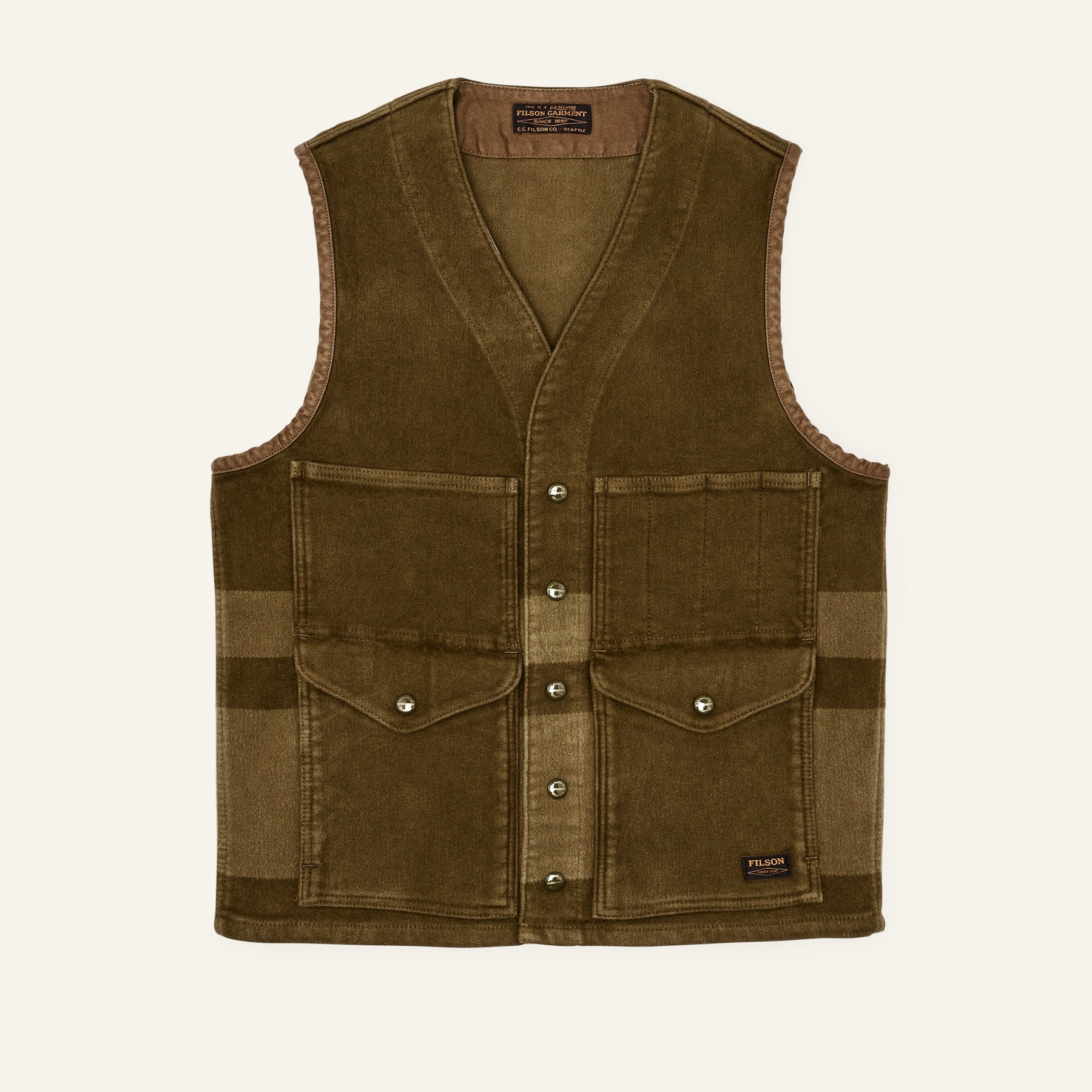 BEARTOOTH CRUISER VEST / ベアトゥース クルーザーベスト – FILSON JAPAN