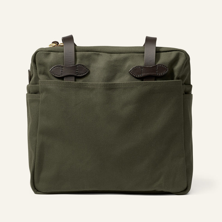 RUGGED TWILL TOTE BAG WITH ZIPPER / ラギッドツィル トートバッグ 