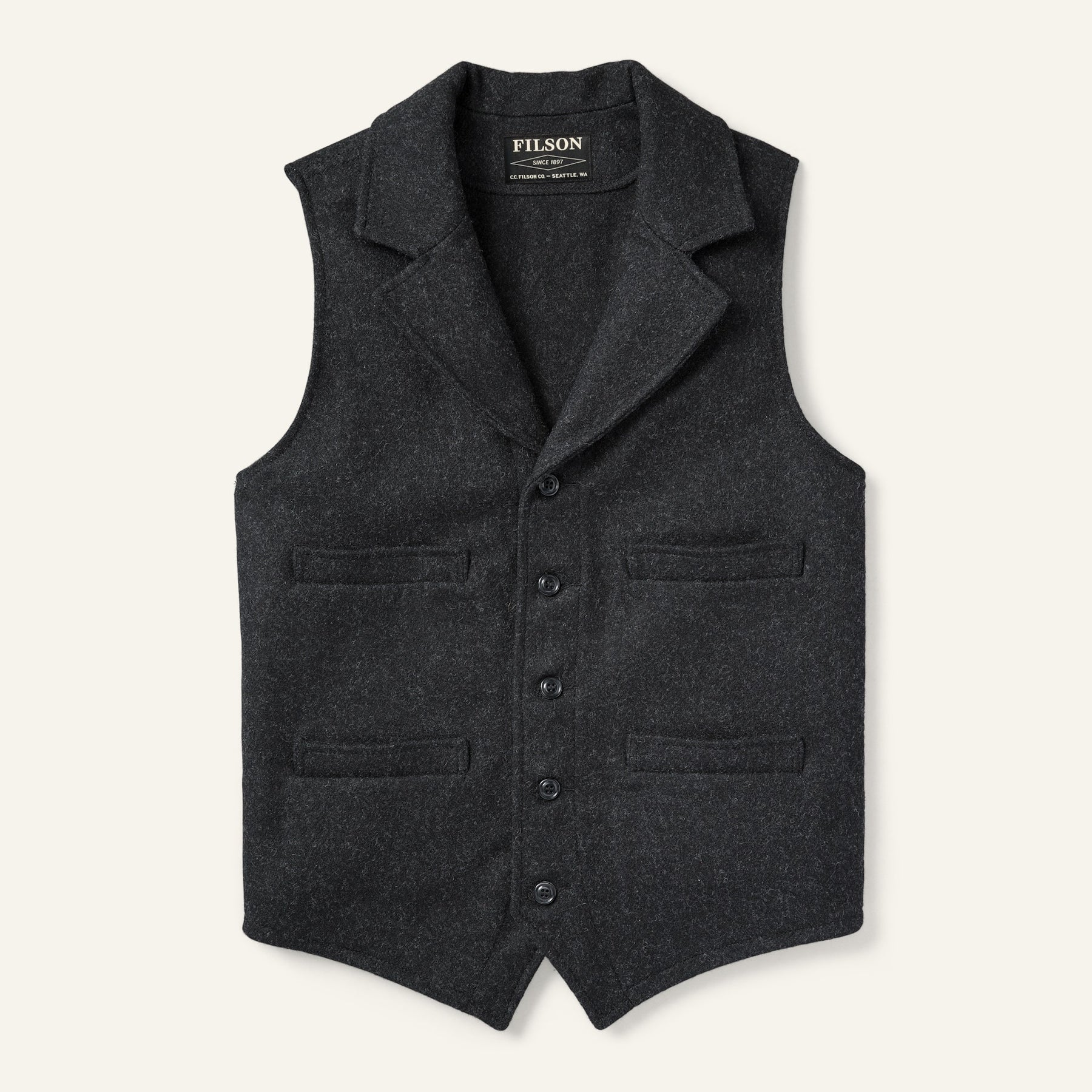 MACKINAW WOOL WESTERN VEST / マッキノーウール ウェスタン ベスト ...