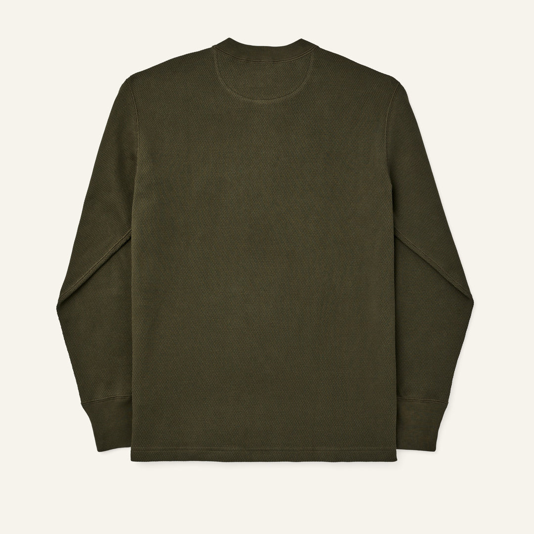 WAFFLE KNIT HENLEY / ワッフル ニット ヘンリー – FILSON JAPAN