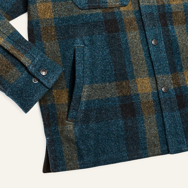 LINED MACKINAW WOOL JAC-SHIRT / ラインド マッキノーウール ジャックシャツ