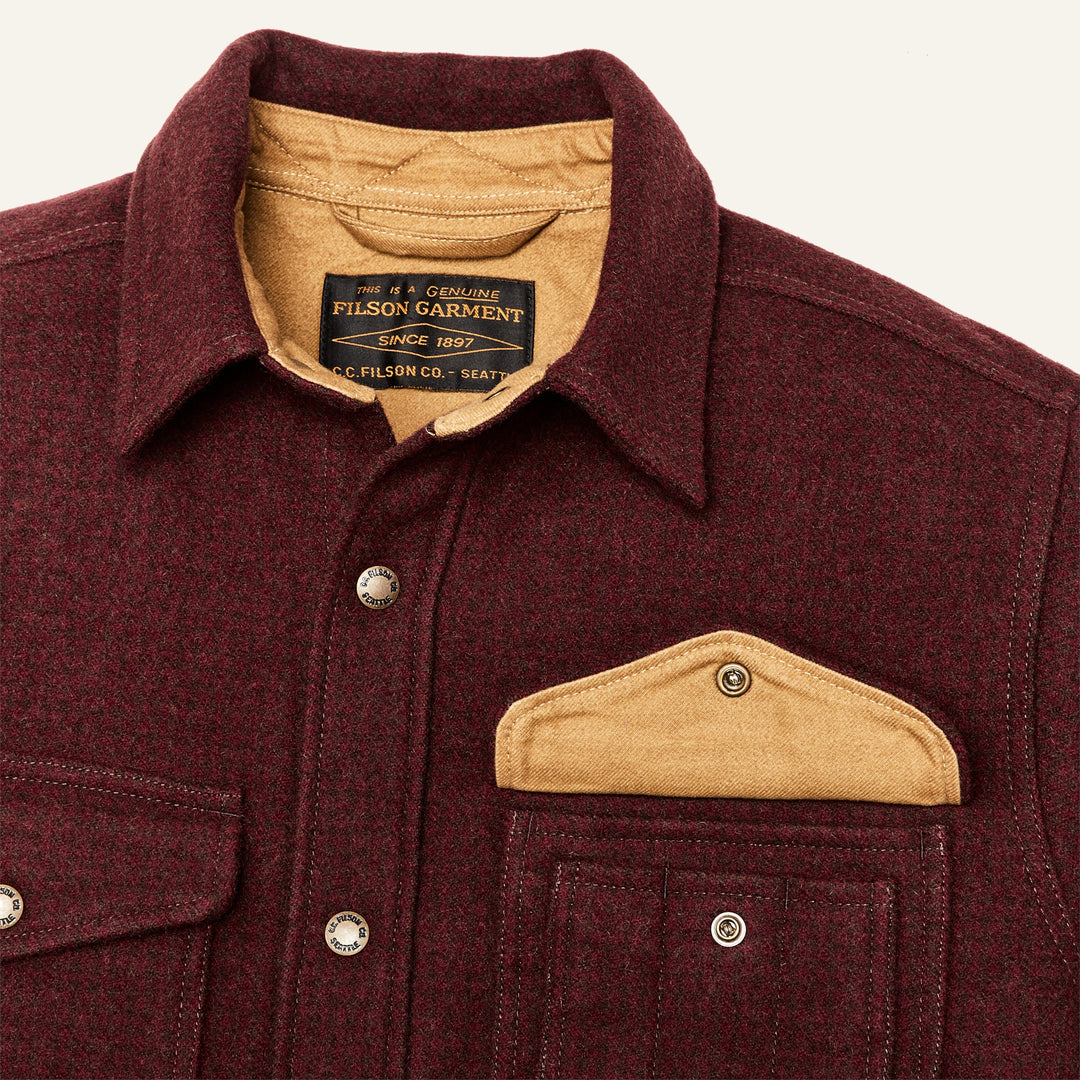 LINED MACKINAW WOOL JAC-SHIRT / ラインド マッキノーウール