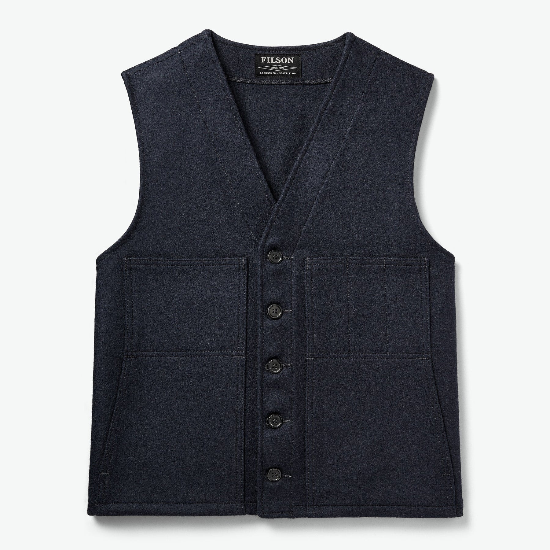 MACKINAW WOOL VEST / マッキノー ウール ベスト – FILSON JAPAN